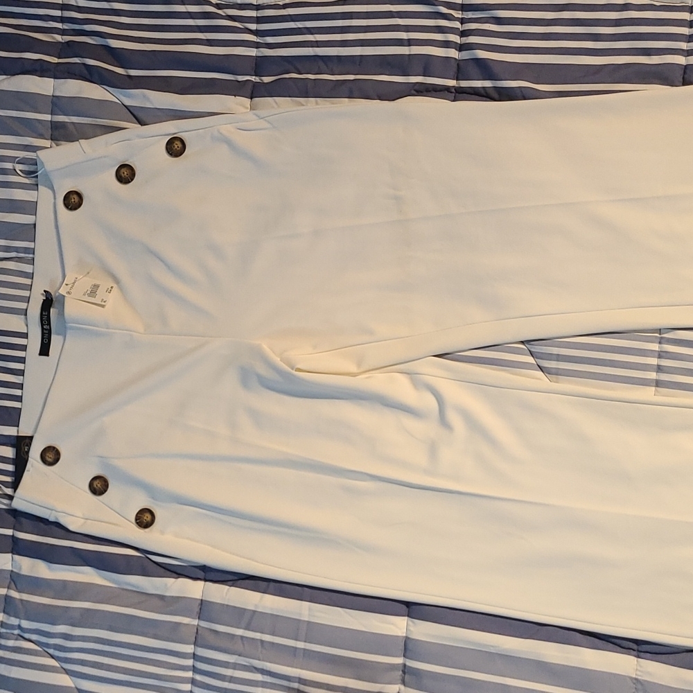 Cream dress pants
